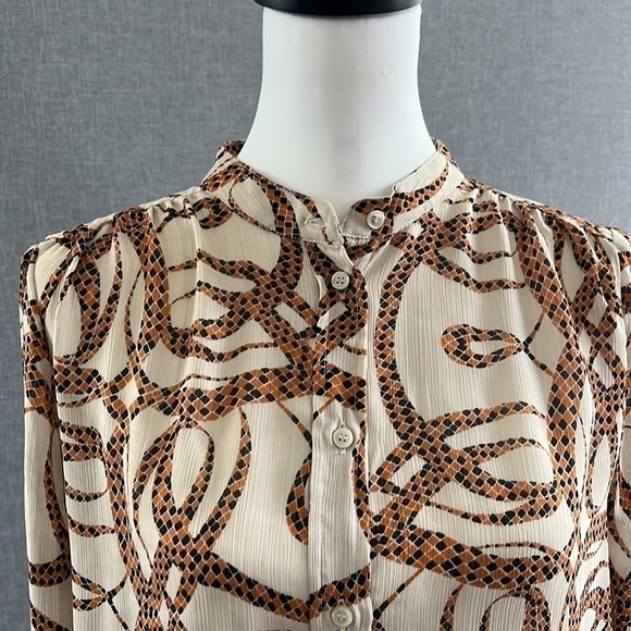 H&M / Richard Allen Blouse - Size 6 - Picture 3 of 6